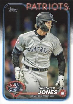 2024 Topps Pro Debut Spencer Jones #PD-165 Somerset Patriots