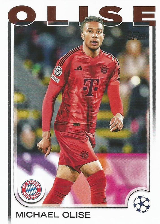 2024 Topps UCC Michael Olise #81 FC Bayern Munchen