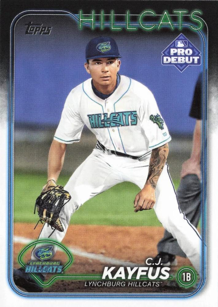 2024 Topps Pro Debut C.J. Kayfus #PD-15 Lynchburg Hillcats