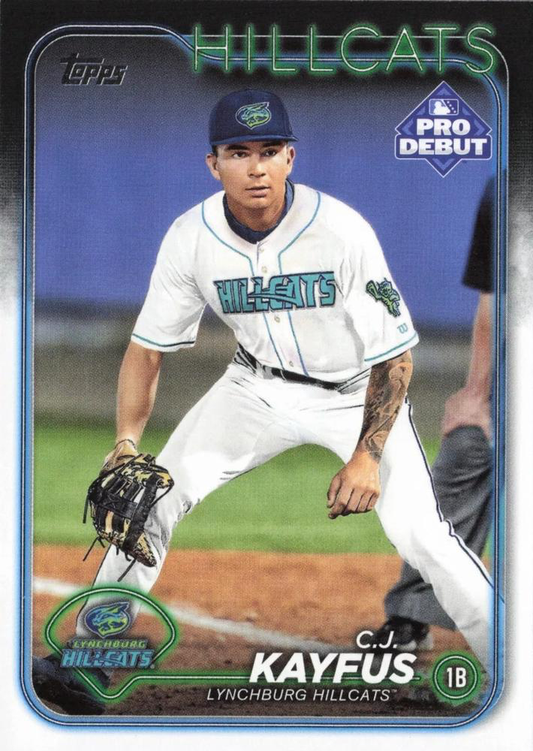 2024 Topps Pro Debut C.J. Kayfus #PD-15 Lynchburg Hillcats
