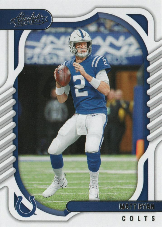 2022 Panini Absolute Matt Ryan #31 Indianapolis Colts