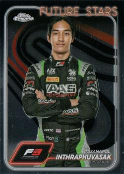 2024 Topps Chrome Formula 1 Tasanapol Inthraphuvasak F3D #67 Aix Racing