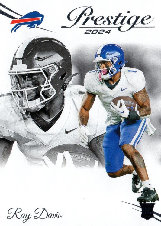 2024 Panini Prestige Ray Davis RC #387 Buffalo Bills