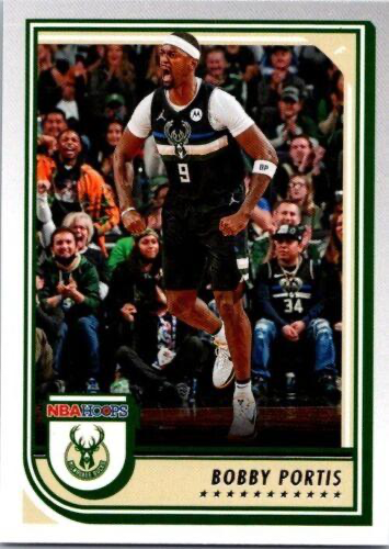 2022 Panini Hoops Bobby Portis #48 Milwaukee Bucks