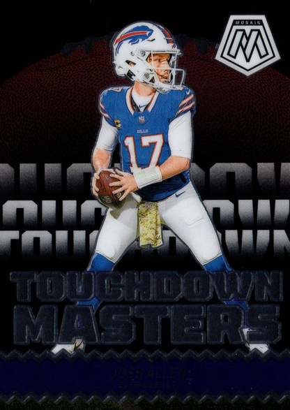 2024 Panini Mosaic Football Touchdown Masters Josh Allen Buffalo Bills #TM-JAL