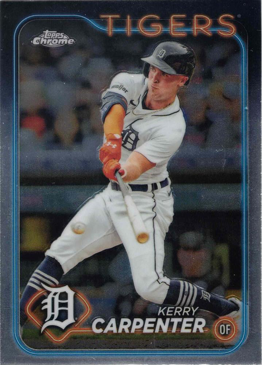 2024 Topps Chrome Kerry Carpenter Detroit Tigers #196