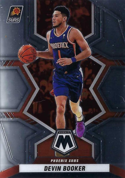 2021 Panini Mosaic Devin Booker #193 Phoenix Suns