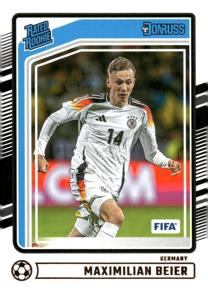 2024 Panini Donruss Maximilian Beier Rated Rookie RC #176 Germany