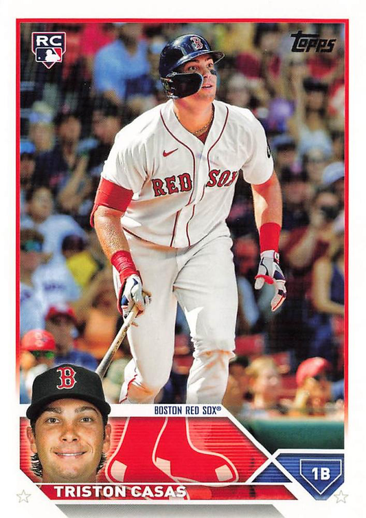 2023 Topps Series 1 Triston Casas RC Boston Red Sox #92