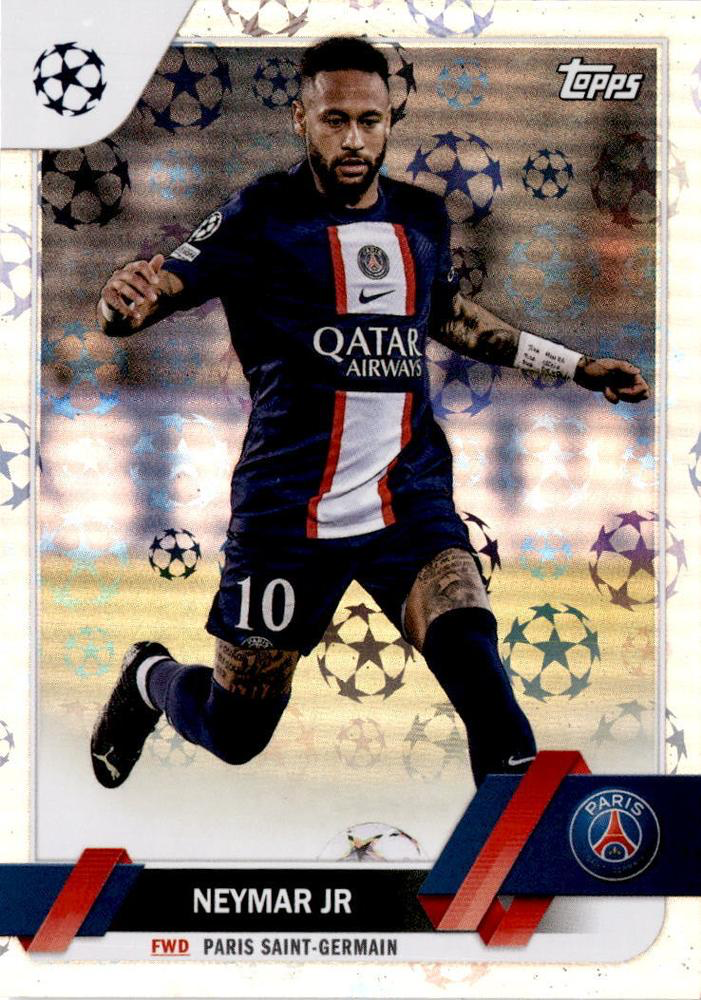 2022 Topps Flagship UCC Starball Neymar Jr. #10 Paris Saint-Germain