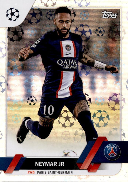 2022 Topps Flagship UCC Starball Neymar Jr. #10 Paris Saint-Germain