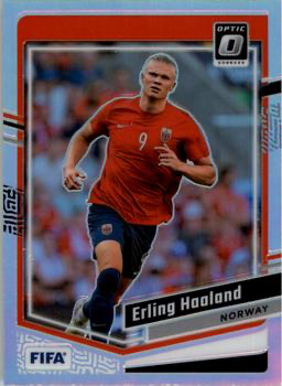 2023 Panini Donruss Optic Holo Erling Haaland #41 Norway