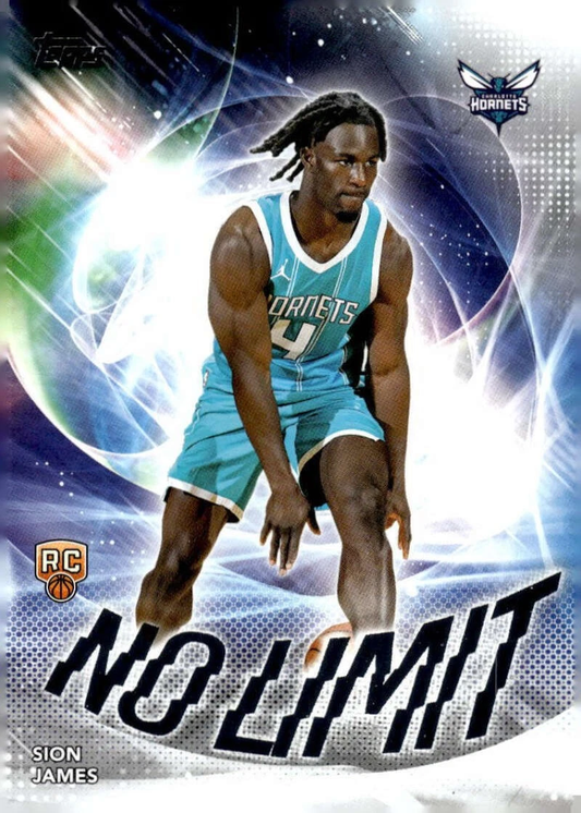 2025 Topps NBA No Limit Sion James NL-33 Charlotte Hornets