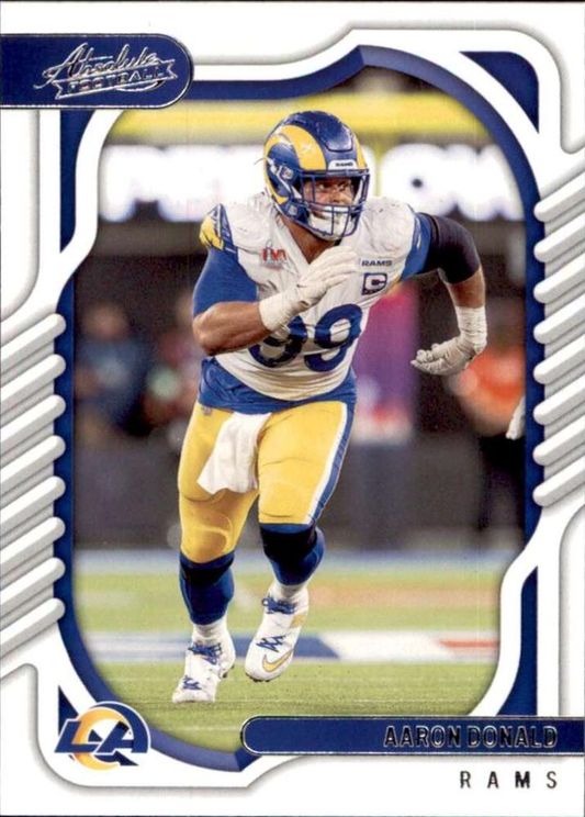 2022 Panini Absolute Aaron Donald #36 Los Angeles Rams