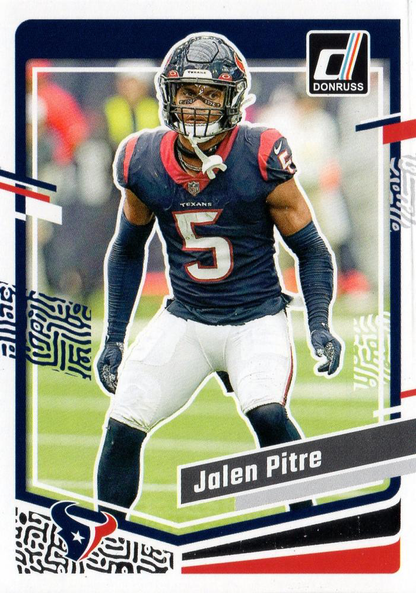 2023 Panini Donruss Jalen Pitre #120 Houston Texans