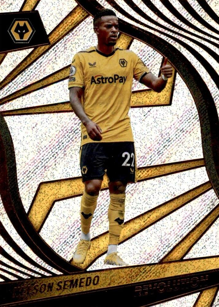 2022 Panini Revolution Premier League Nelson Semedo #261 Wolverhampton Wanderers
