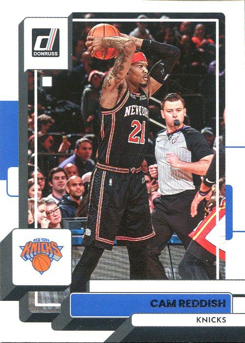 2022 Panini Donruss Cam Reddish #16 New York Knicks