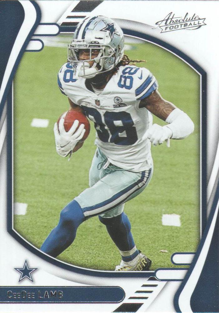 2021 Panini Absolute Retail CeeDee Lamb #51 Dallas Cowboys