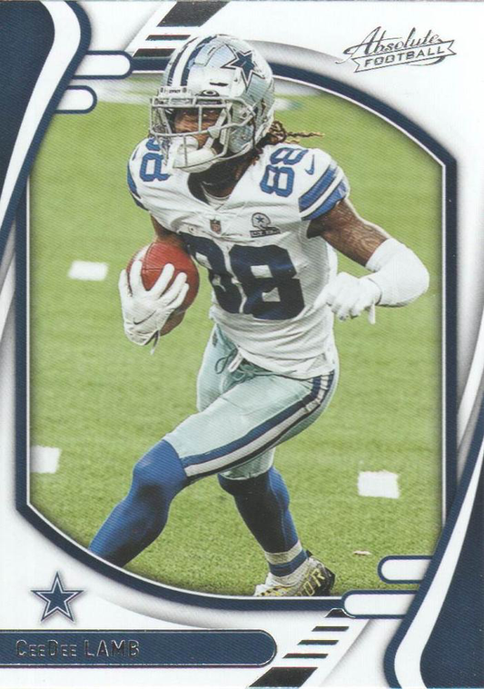 2021 Panini Absolute Retail CeeDee Lamb #51 Dallas Cowboys