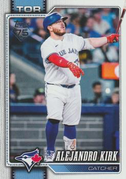 2026 Topps Series 1 Alejandro Kirk #301 Toronto Blue Jays