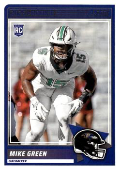 2025 Panini Score Mike Green RC #88 Baltimore Ravens