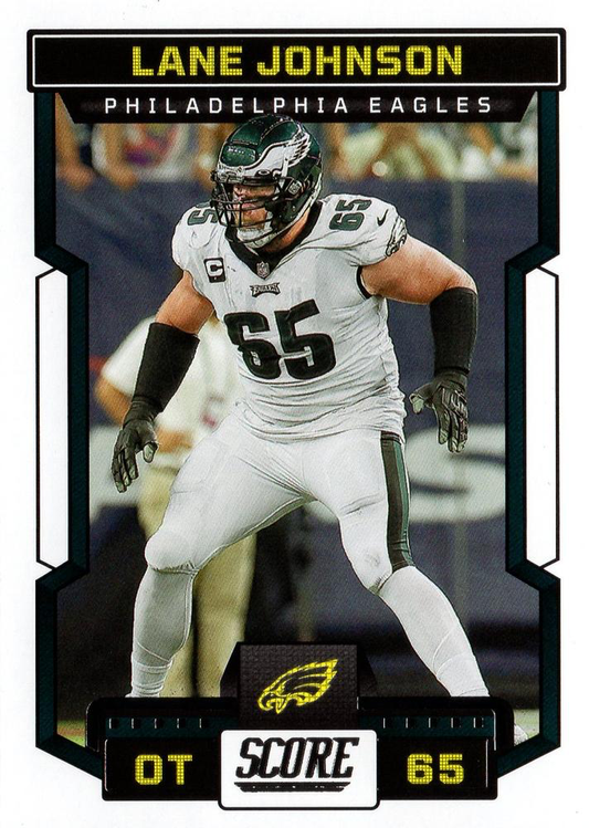 2023 Panini Score Football Lane Johnson Philadelphia Eagles #250