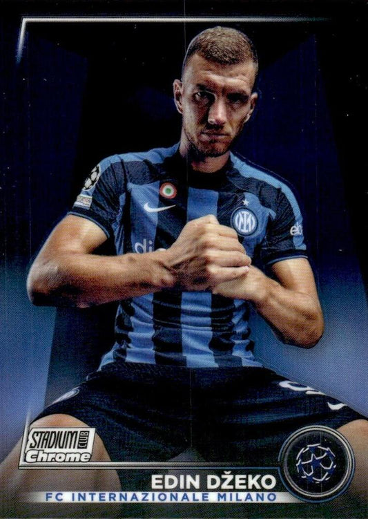 2022 Topps Stadium Club Chrome UCC Edin Džeko #94 Inter Milan