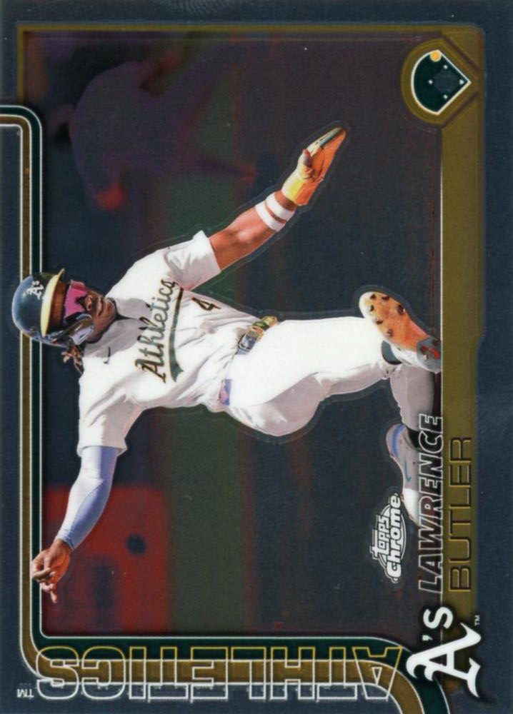 2025 Topps Chrome MLB Lawrence Butler #67 Athletics