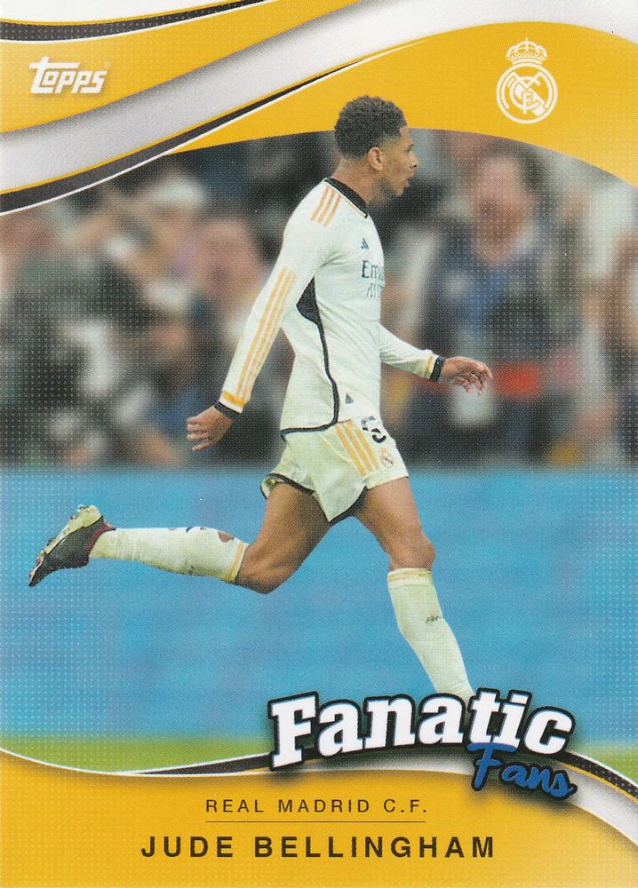 2024 Topps Real Madrid Fan Set Fanatics Fans Jude Bellingham #FF-1 Real Madrid CF