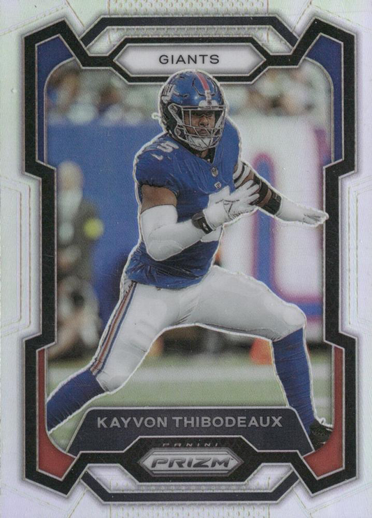 2023 Panini Prizm Silver Kayvon Thibodeaux New York Giants #224