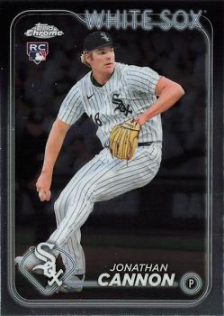 2024 Topps Chrome Update Jonathan Cannon RC Chicago White Sox #USC12