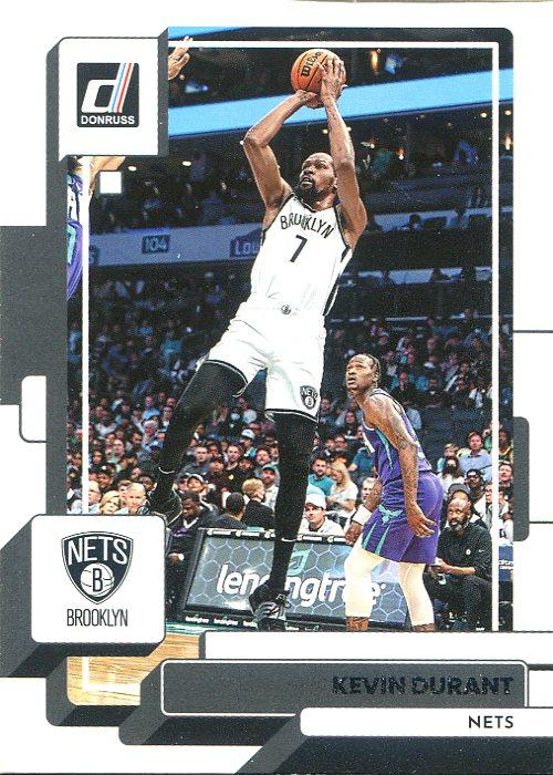 2022 Panini Donruss Kevin Durant #6 Brooklyn Nets