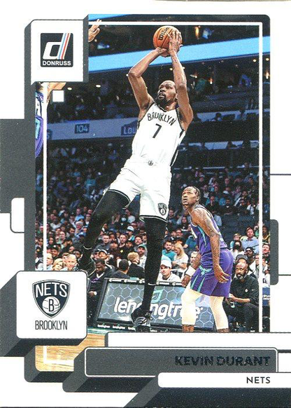 2022 Panini Donruss Kevin Durant #6 Brooklyn Nets