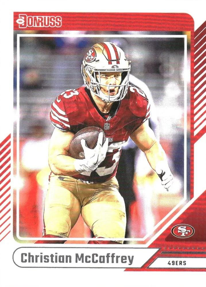 2024 Panini Donruss Christian McCaffrey San Francisco 49ers #205
