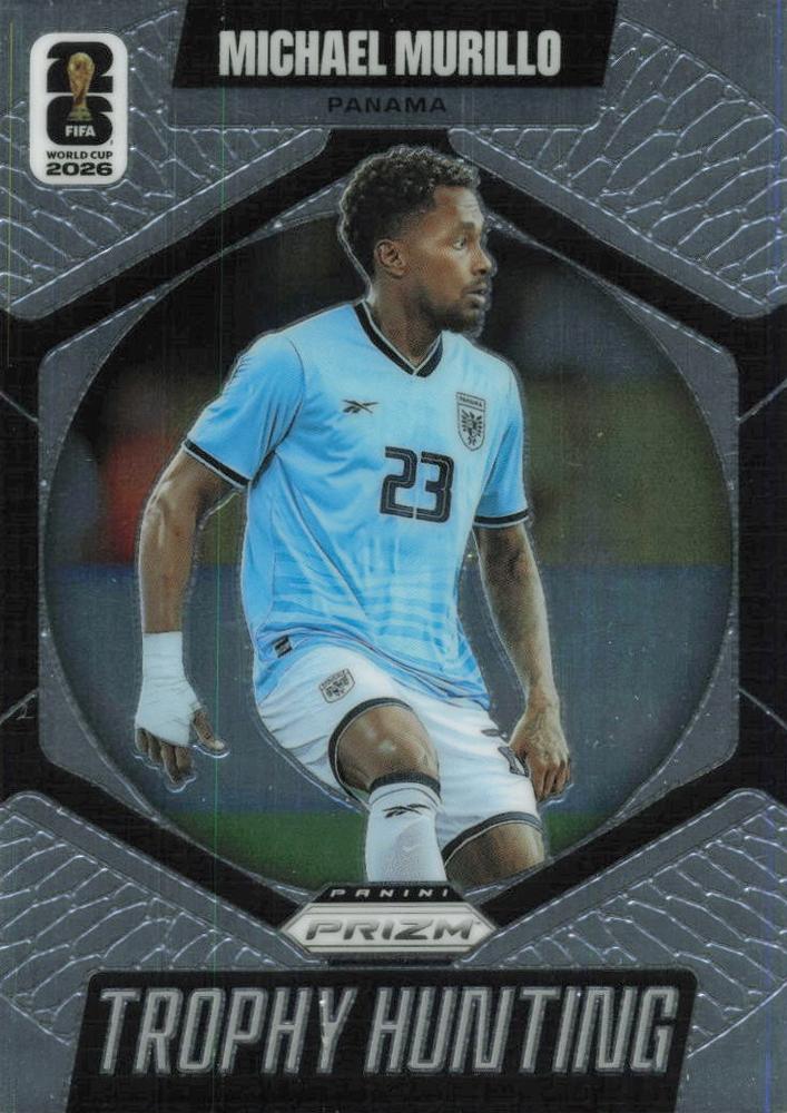 2026 Panini Prizm World Cup Trophy Hunting Michael Murillo #16 Panama