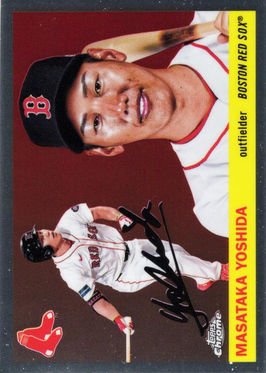 2025 Topps Chrome Platinum Masataka Yoshida #35 Boston Red Sox