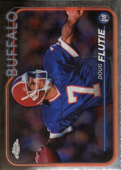 2024 Topps Chrome Football Doug Flutie #10 Buffalo Bills