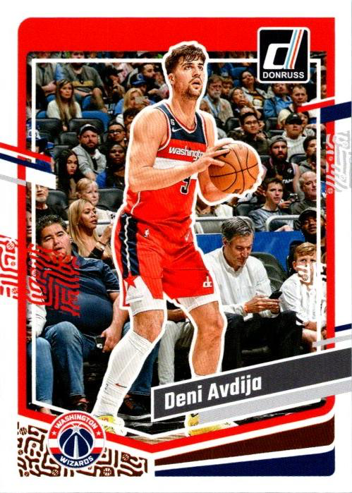 2023 Panini Donruss Deni Avdija #51 Washington Wizards