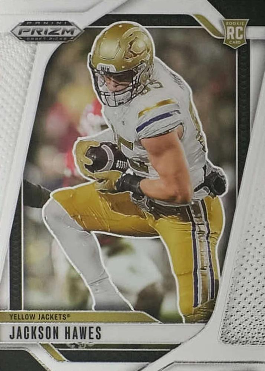 2025 Panini Prizm Draft Picks Jackson Hawes #106 Georgia Tech Yellow Jackets