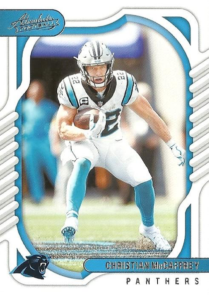 2022 Panini Absolute Christian McCaffrey #29 Carolina Panthers