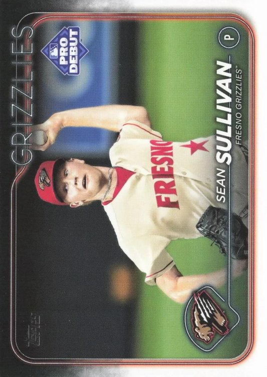 2024 Topps Pro Debut Sean Sullivan #PD-82 Fresno Grizzlies
