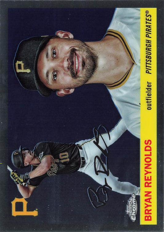 2025 Topps Chrome Platinum Bryan Reynolds #117 Pittsburgh Pirates