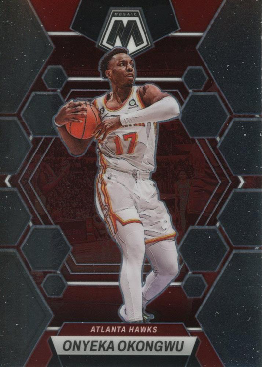 2022 Panini Mosaic Onyeka Okongwu #84 Atlanta Hawks