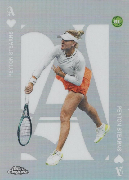 2025 Topps Chrome Tennis Aces Peyton Stearns #ACE-4