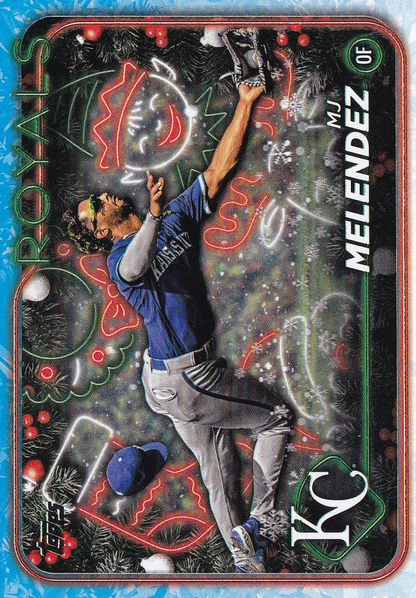 2024 Topps Holiday MJ Melendez Kansas City Royals #H89