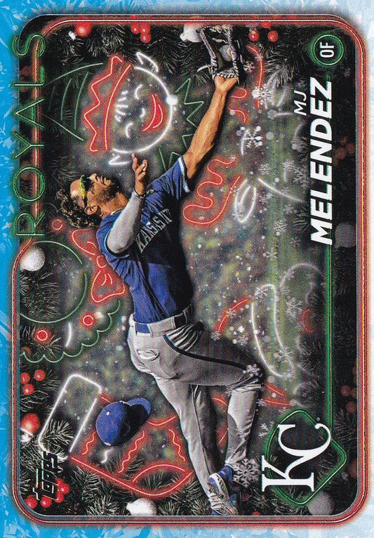 2024 Topps Holiday MJ Melendez Kansas City Royals #H89