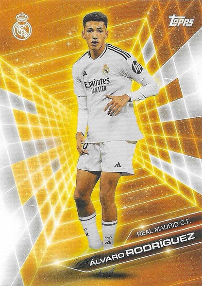 2024 Topps Real Madrid Fan Set Golden Future Álvaro Rodríguez #GF-4 Real Madrid CF