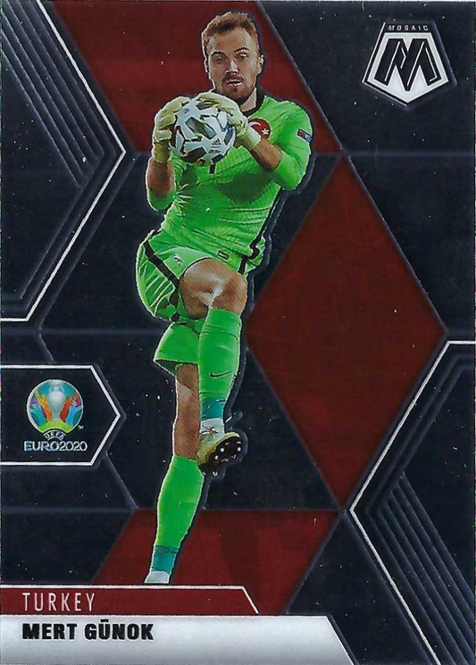 2021 Panini Mosaic UEFA EURO 2020 Mert Günok #93 Turquie