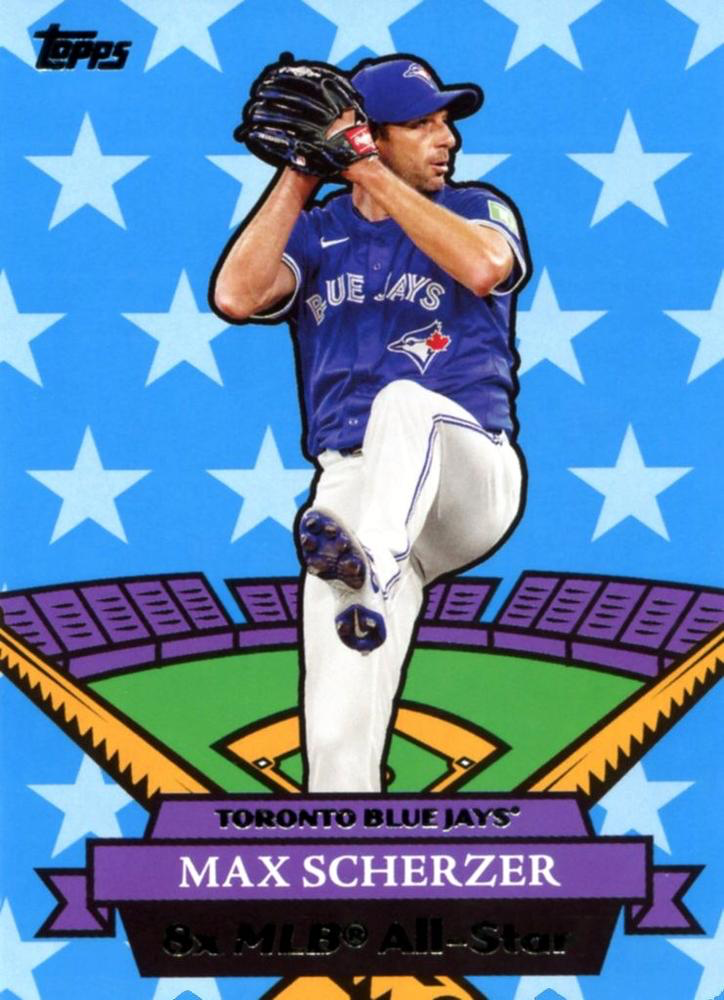 2025 Topps Archives 2007 Topps All-Stars Max Scherzer #07AS-8 Toronto Blue Jays
