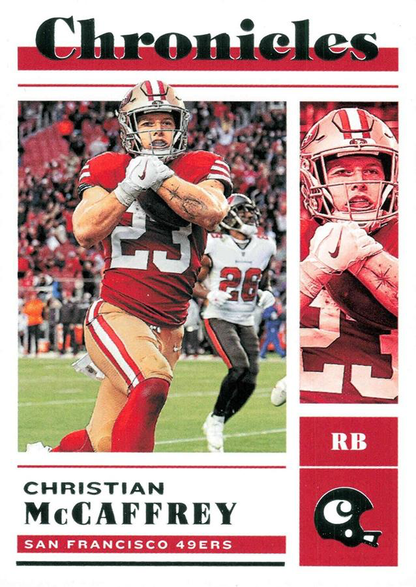 2022 Panini Chronicles Christian McCaffrey #29 San Francisco 49ers